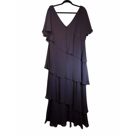 Patra Purple Gown - Size 16 - Picture 4 of 11